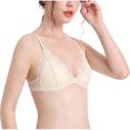 thumbnail image 2 of Aoochasliy Wireless Bras for Women Push Up Rimless Bra Thin Cup Girl Comfortable Underwire Bras, 2 of 3