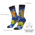 thumbnail image 5 of Lsque Scooby-Doo Printed Men's Crew Socks, Soft Durable Breathable Moisture-Wicking with Odor Control Cotton socks, 5 of 7