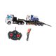 thumbnail image 3 of Camión de Ingeniería de Juguete Baoblaze Control Remoto Miniatura Grúa Carro de Cabeza Plana, 3 of 8