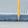 thumbnail image 2 of Tayse Eco Area Rug ECO1002 Transitional Blue Angled Baltic 7' 10 x 7' 10" Round, 2 of 2