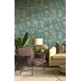 thumbnail image 4 of Teal Lush Forest Tropical Wallpaper, 4 of 5