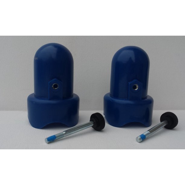 Skywalker Large Trampoline Enclosure Pole Caps, 2Pack, Blue Walmart