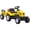 Yellow 065, variant on Adjustable Kick Scooter for Kids 5+ with Inflatable Wheels, Dual Brakes, Steel Frame, Blue