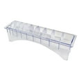 thumbnail image 4 of Caja de almacenamiento de peines guía Caja de almacenamiento 10 ranuras Compacto Ligero Artículos esenciales de peluquería Transparente, 4 of 8