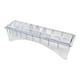 thumbnail image 4 of Estuche transparente para guardar peines guía, 10 rejillas, herramientas para el cabello, suministros limitados, 4 of 9