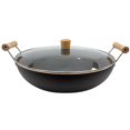thumbnail image 1 of Verka Hard Anodized Iron Wok, Karahi (Karahi), 36 cm, With Lid, 1 of 6
