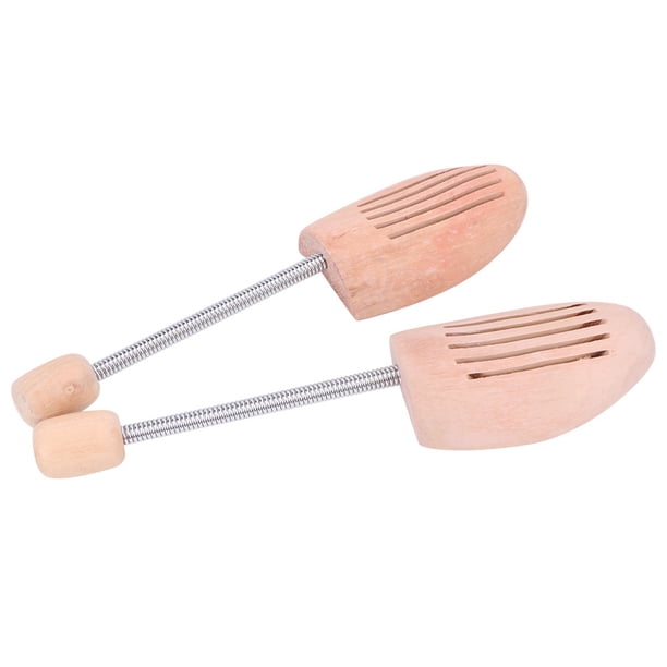 2 Uds Zapatos De Madera Guardián De árbol Con Columna De Resorte Antiarrugas Mujeres Hombres Zapato árbol Camilla Shaper