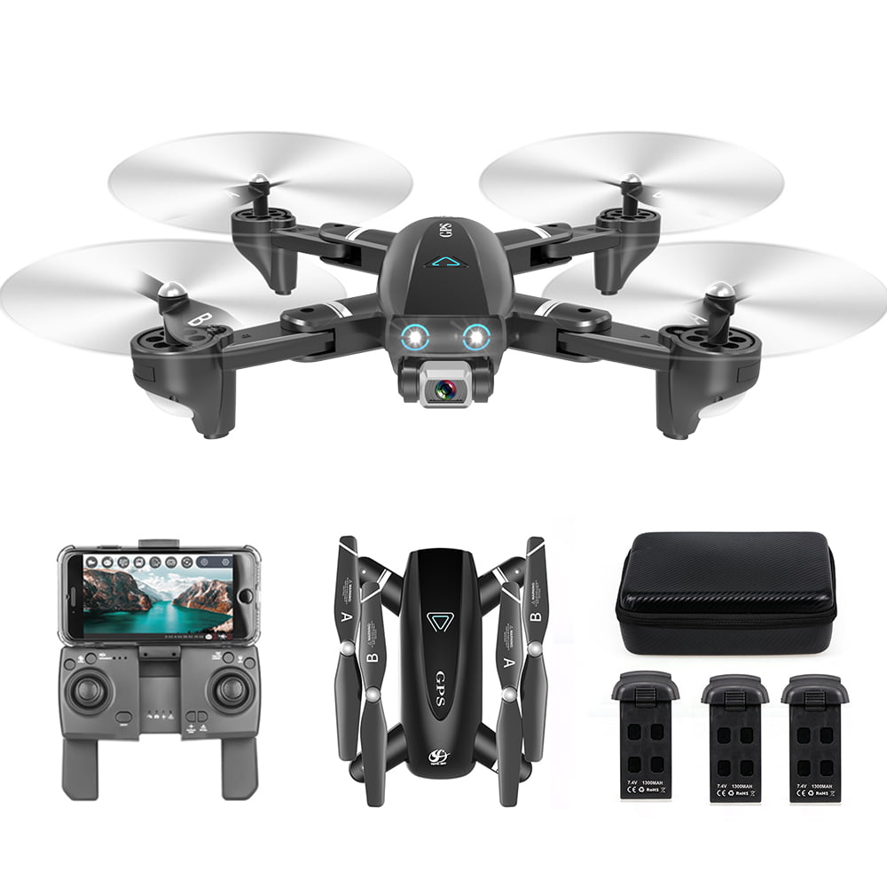 CSJ S167GPS Drone W/ Camera 4K 5G WIFI FPV RC Quadcopter Remote Controller E8P6 