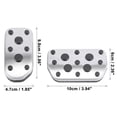 thumbnail image 2 of Antideslizante Acelerador Freno Pie Pedal Almohadillas Funda Juego para Coche Auto, 2 of 5