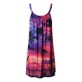 thumbnail image 5 of JGTDBPO Summer Dresses For Women Casual Loose Tank Dresses Sleeveless Sling Printed Beach Vacation Dress Swing T Shirt Sundress Cover Up Loose Dress, 5 of 6