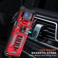 thumbnail image 6 of GW USA Case for Samsung Galaxy Z Flip 4 5G, Full-Body Dual Layer Rugged Protective Case with Front and Back Screen Protector (Red), 6 of 6