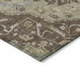 thumbnail image 4 of Addison Rugs Chantille Indoor/Outdoor Traditional Vintage Chocolate Washable Rectangle Rug, 9' x 12', 4 of 6