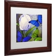 thumbnail image 2 of Trademark Fine Art "Morphos One " Canvas Art by Color Bakery White Matte, Wood Frame, 2 of 4