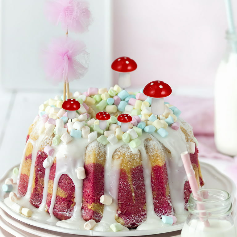  EXQUIMEUBLE 10 Pcs Cupcake Cake Decoration Birthday Cake Picks  Cake Decorating Crown Decor Food Decor Topersitos Para Comida Mirror Trim  Toppers Para Comida Mirror Wall Decor Muffin Wedding : Grocery 