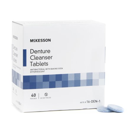 McKesson Denture Cleaner Tablet, McKesson Brand, 16-DEN-1 - Case of 480