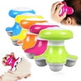 thumbnail image 3 of Happydeer Mini Wave Vibrating Massager Electric Handled Battery USB Full Body Massage, 3 of 13