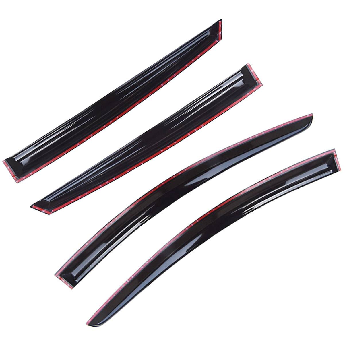 Fit for Ford Focus 2012-2015 Window Vent Visor Rain Deflector Sun Guard (4 Pcs)