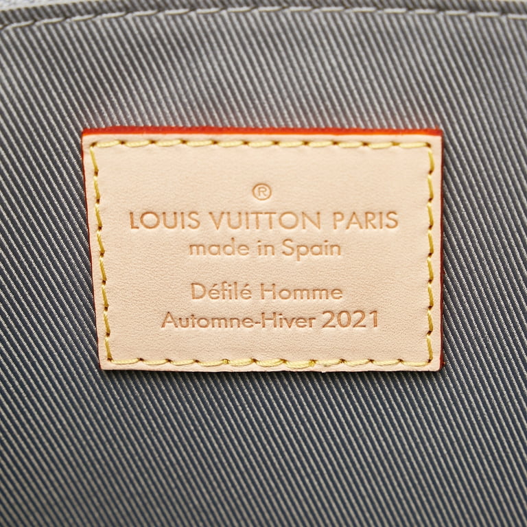 Louis Vuitton Silver PVC Monogram Miroir Sac Plat