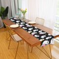 thumbnail image 2 of Yayeee Table Runner 70 inches Long Home Kitchen Dinning Party Decoration, White Halloween Ghost, 2 of 7