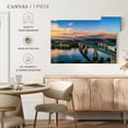 thumbnail image 5 of Elephant Stock Chattanooga Walnut Street Bridge Wall Art - Horizontal Canvas Wall Art - Living Room Wall Decor - City Canvas - Gray And Blue Decor - 36" x 24", 5 of 8