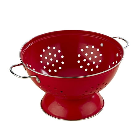 

Fruit Dish Plate Dessert Serving Bowl Tray for Kitchen Counter Organization Iron Snacks Fruit Basket Bowl Pedestal Fruit Bowl for Vegetable Red