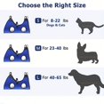 thumbnail image 4 of Pet Grooming Hammock Harness For Dogs & Cats, Sling For Grooming Hammock, Restraint Bag Bathing Trimming Nail Clipping, 4 of 4