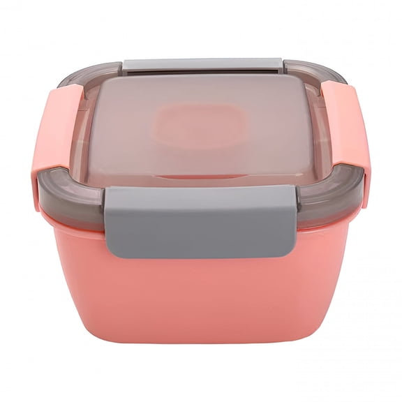 ACDANC Salad Lunch Containers to Go,Salad Bowls with 3 Compartments,Salad Tupperware for Salad Toppings