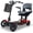 Red, variant on 500W Mobility Scooter Electric Wheelchair Device for Travel,Suitable for Seniors and People with disabilities,with LED Headlights and Basket