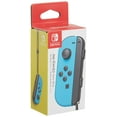 thumbnail image 3 of Restored Nintendo Joy-Con L Neon Blue For Nintendo Switch (Refurbished), 3 of 3