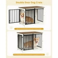 thumbnail image 4 of 31.9"Dog Crate Furniture with Barn Door,Wooden Pet Cage End Table for Small Medium Dogs up to 44 lb, 4 of 8