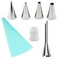 thumbnail image 2 of Cake Decorating Tip Sets Stainless Steel Cream Nozzle Pastry Tools Accessories Cake Decorating Pastry Bag Kitchen Baking Set, 2 of 7