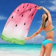 thumbnail image 6 of XMMSWDLA Watermelon Beach Towel - 30" × 60" Sand Free Microfiber Camping Towel Quick Dry Water Absorption Bath Pool Towel Travel Holiday Beach Gift for Girls Women, 6 of 7