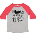 thumbnail image 3 of Inktastic Mama is My Bestie Boys or Girls Toddler T-Shirt, 3 of 5