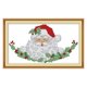 thumbnail image 4 of Cuadros Decorativos Bordado artesanal de punto de cruz estampado de 14 quilates (C988 Papá Noel) Likrtyny  embutido en tela, 4 of 9
