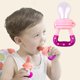 thumbnail image 2 of Chupete de bebé seguro para alimentación de pezón para niños con leche de comida de frutas portátil (rosa L) Ehuebsd sin BPA, 2 of 6