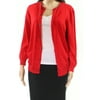 Jones York Womens Large Plus Open Front Cardigan PL