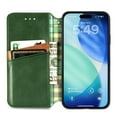 thumbnail image 6 of Allytechgroup Wallet Case for iPhone Air, Premium PU Leather Luxury Case with Kickstand & Card Slots, Magnetic Closure Inner Soft TPU Shockproof Protective Case for Women Men, Green, 6 of 6