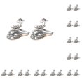thumbnail image 2 of Minnieouse Anillo de punto Joyería estereoscópica Anillos de apertura ajustable Suministros de costura Parejas Accesorios de boda Plata NJ135 Plata NJ135 10Conjunto, 2 of 6