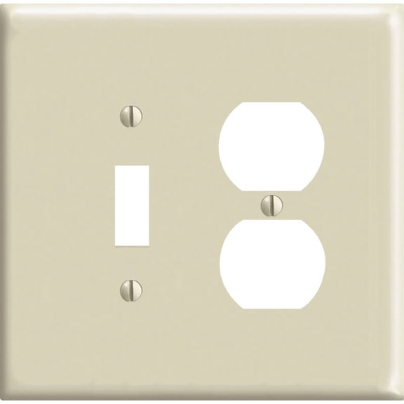 WALLPLATE DPLX/SWTCH2GIV (Pack of 25)