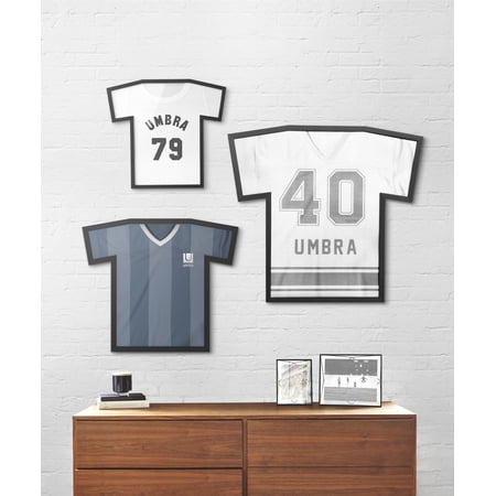 Tシャツ フレーム コレクション 額縁 壁掛け ユニフォーム おしゃれ ライブTシャツ T-FRAME DISPLAY Umbra アンブラ ティーフレーム ディスプレイ ブラック