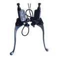 thumbnail image 3 of Motorcycle Upper Front Brake Clutch Cylinder Hydraulic Brake Lever Right Left, 3 of 5