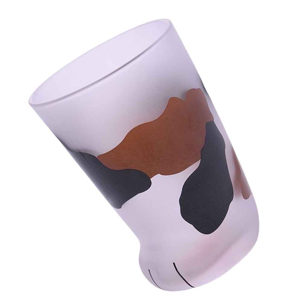 Paws Cup Coffee Mug Home Supplies Water Container Multipurpose Milk Bottle Paws Cute Looking Long-lasting Kitchenware Multipurpose Milk Bottle Glass Cups Type 1