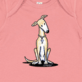 thumbnail image 4 of Inktastic Curious Greyhound Boys or Girls Baby Bodysuit, 4 of 5