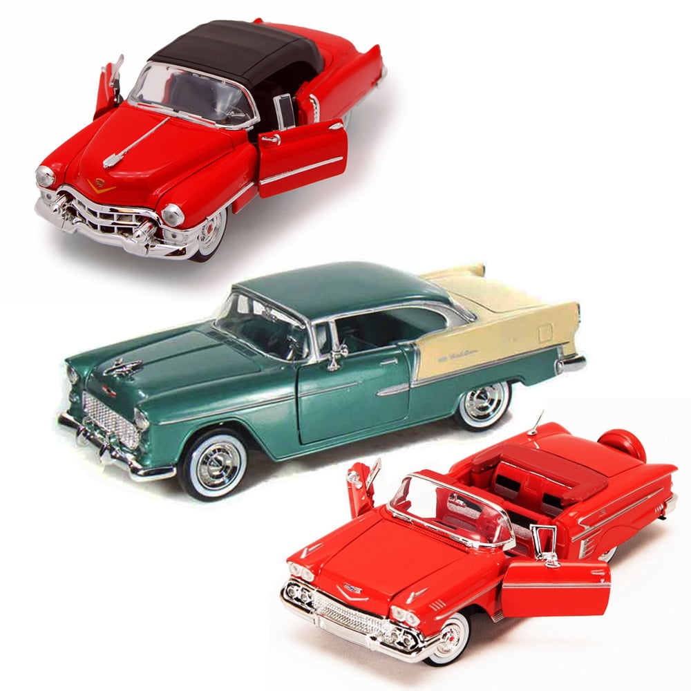 Best of 1950s Diecast Cars - Set 13 - Set of Three 1/24 Scale Diecast