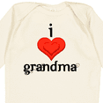thumbnail image 4 of Inktastic I Love Grandma Boys or Girls Long Sleeve Baby Bodysuit, 4 of 5