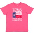 thumbnail image 3 of Inktastic Established December 29, 1845 Texas Flag Youth T-Shirt, 3 of 5