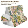 thumbnail image 2 of FORMRS A4 Clipboard Folder with Pen Holder Horizontal Foldable School Office Binder, Pink Floral Wave, 2 of 9