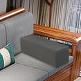 thumbnail image 6 of kowaku Sofa Arm Rest Pillow Versatile Elbow Support for Bedroom Living Room Sitting Dark Gray, 6 of 9