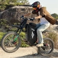 thumbnail image 3 of Freego Electric Motorcycle Bike for Adults, X3 Electric Dirt Bike 8000W(Peak) Motor 72V/40Ah Removable Battery, 56MPH Off Road Electric Mountain Bike, 19x2.7 Tires Full Suspension Hydraulic Brake, 3 of 8