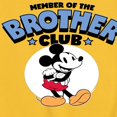 thumbnail image 3 of Mickey And Friends - Member Of The Brother Club - Youth Short Sleeve Graphic T-Shirt, 3 of 5